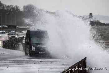 Rail passengers warned of disruption as Storm Boelo batters the UK with 80mph winds