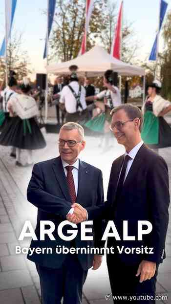 Vorsitz ARGE ALP - Bayern