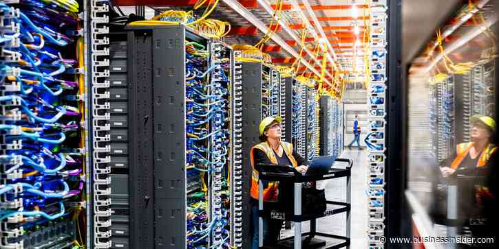 The states with the fewest and most data centers, ranked