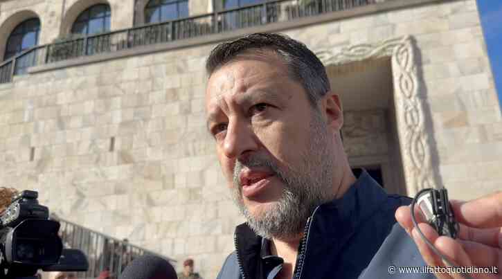 Salvini in piazza Duomo: “I leoni da social che chiamano al saccheggio dovranno rendere conto, ma anche le piattaforme rispondano”