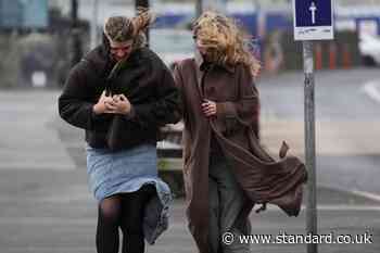 Thousand still without power as second storm hits UK in just more than 24 hours