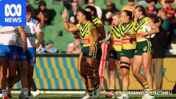 Live: Jillaroos hammer England 78-0 but superstar's World Cup ends in hospital