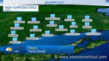 A few clouds on Saturday, beautiful weekend on tap