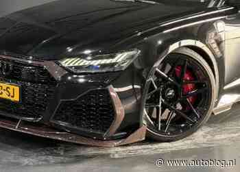 Deze speciale Audi RS6 op Marktplaats heeft een voetbalrandje