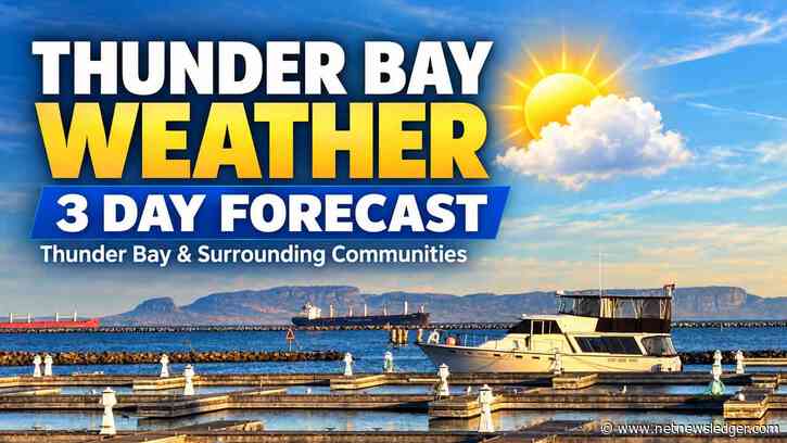 Thunder Bay Weather October 24–26: Warm Saturday, Showers and Thunderstorm Risk