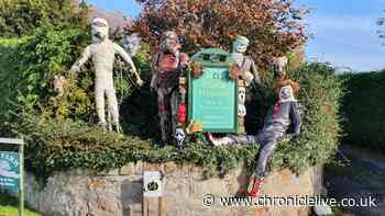 Famous 'scarycrow' trail returns to Northumberland estate for Halloween