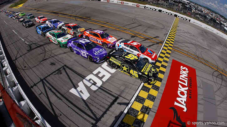 NASCAR Talladega qualifying live results, Cup Series starting lineup