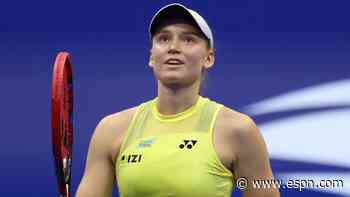 Top-ranked Rybakina to play Fernandez in Ningbo Open final