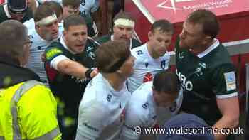 Henry Pollock and England team-mate scrap as heated row erupts off the pitch