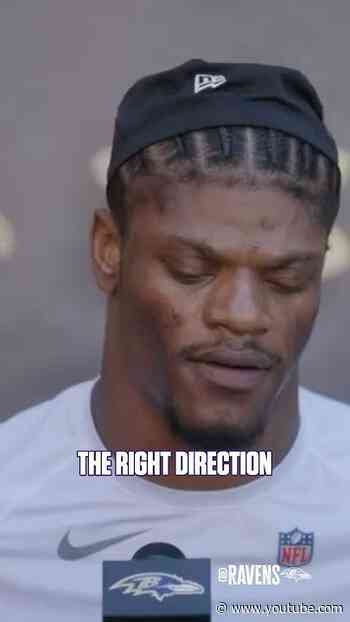 Lamar Jackson on his status for Sunday #nfl #lamarjackson #ravens