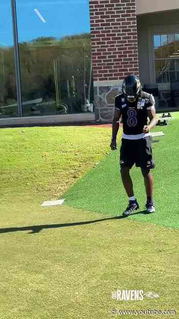 Lamar Friday work ‼️ #nfl #ravens #lamarjackson