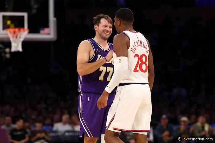 Rui Hachimura Appreciated Love & Enjoyed Seeing Former Lakers Teammates