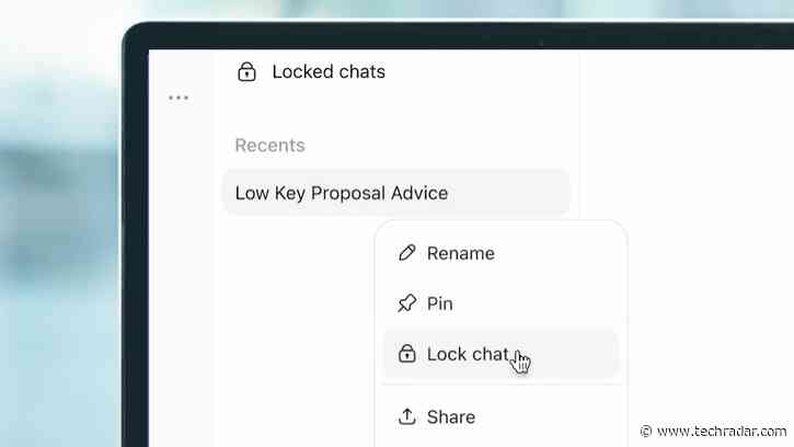 ChatGPT's new Locked Chats feature has a major privacy catch