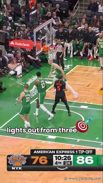 Deuce made it rain all night long ☔️ #nyknicks #nba #basketball #nbahighlights