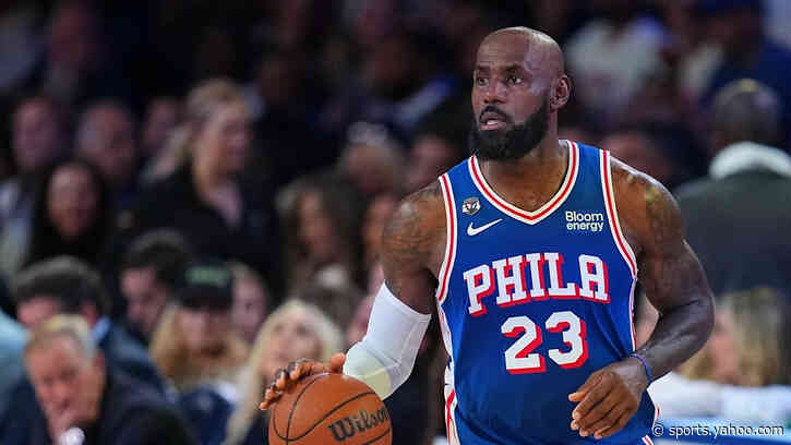 Sixers rule James out for matchup with Bucks