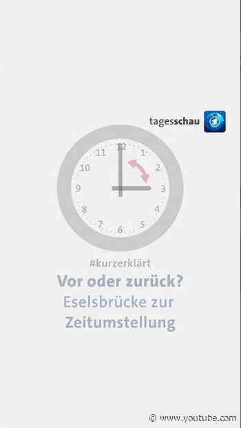 Eselbrücke zur Zeitumstellung