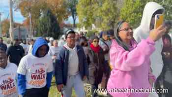 Hundreds walk through Milford to support The Storehouse Project's next chapter