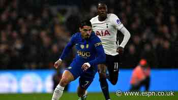 Chelsea vs. Tottenham LIVE: Premier League updates as Alonso's side being held by impressive Spurs