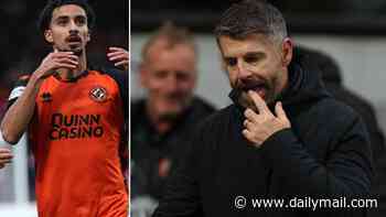 Stephen Robinson proud of decimated Dons despite narrow defeat at Tannadice