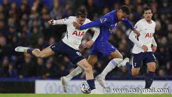 Chelsea vs Spurs: Game FINALLY comes to life as players and benches clash following incident involving Cole Palmer
