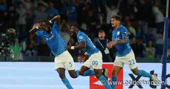 Spectaculaire omhaal en assist Donyell Malen bij doelpuntrijke remise tussen Napoli en AS Roma