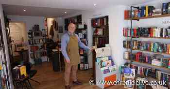 Man quits job of 23 years to follow his dream as charming new Northumberland book shop opens