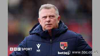 Weather made it 'really difficult' - Stoke boss Robins