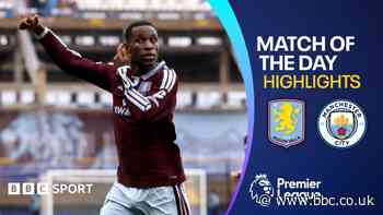 Jackson scores twice as Aston Villa end Man City's perfect start