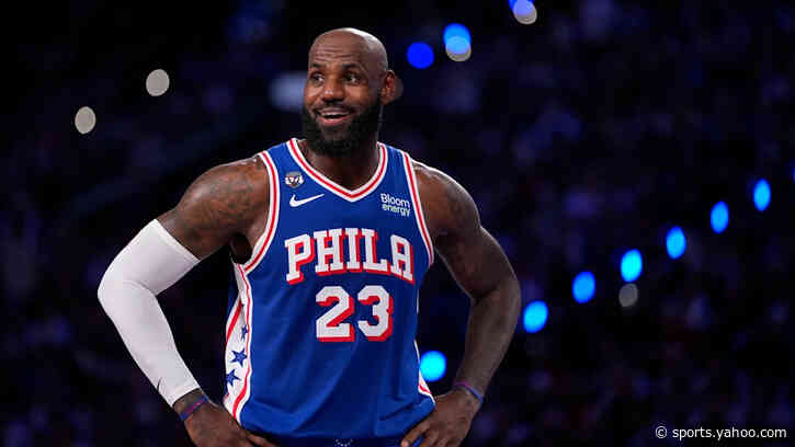 LeBron James to sit out 76ers' matchup with Bucks on Saturday, first of back-to-back games
