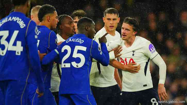 Chelsea vs Tottenham Player Ratings: Palmer Sees Red as Spurs Claim Rare Win