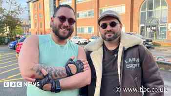 We came from Brazil to Derby for Tomb Raider Day