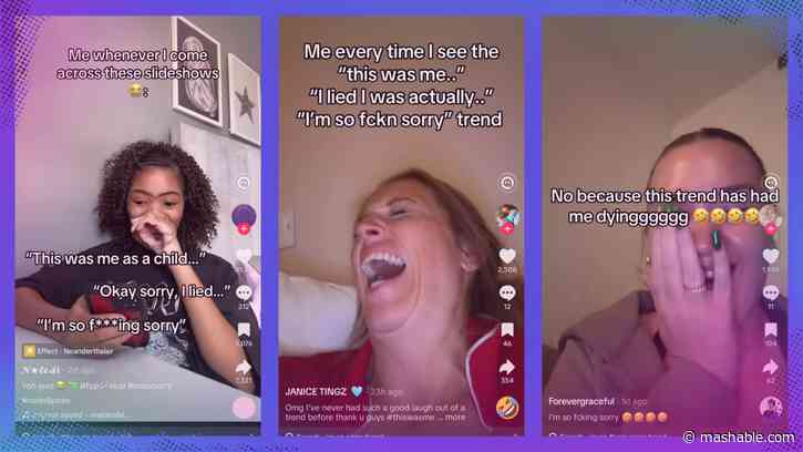 What is TikTok’s Im so sorry trend? The AI photo reveals, explained
