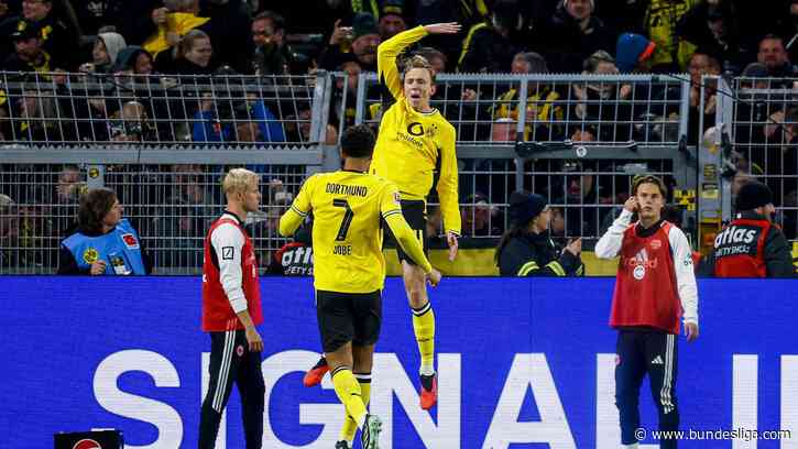 Wieder ein später Treffer: Last-Minute-BVB bleibt oben dran
