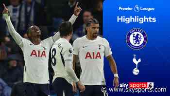 Spurs pick up rare win at Stamford Bridge in chaotic end to game