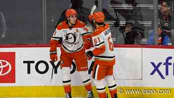Carlsson, offered by Flyers, burns Philly in Ducks' win