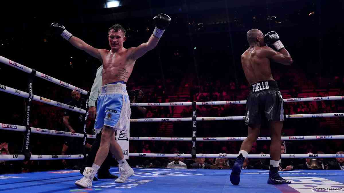 England's Smith outpoints Puello by split decision