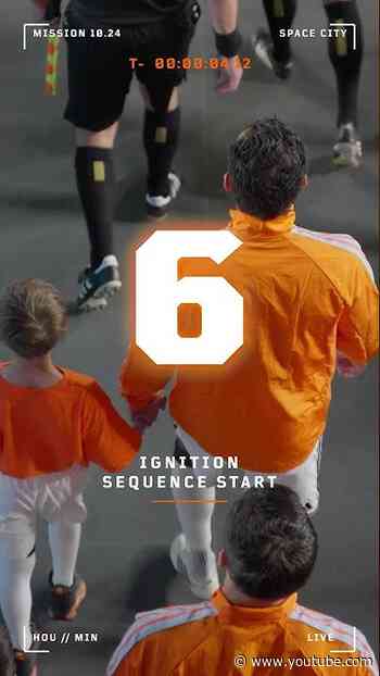 Ignition Sequence Start. Ready for liftoff. #shorts | Houston Dynamo FC
