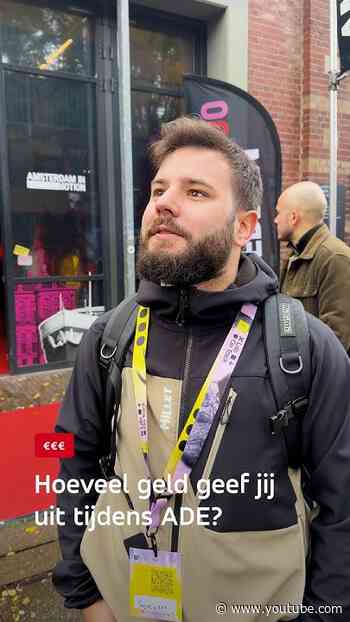 Hoeveel geld geef jij uit tijdens ADE?