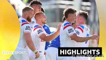 England crush France 82-0 to stay in World Cup contention