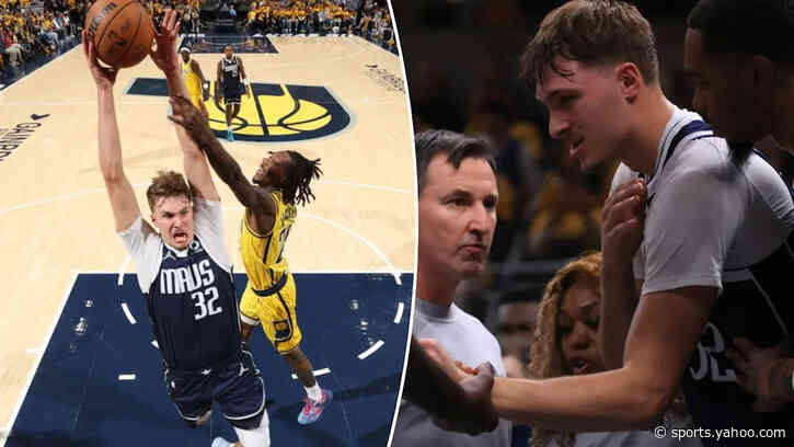 Cooper Flagg sidelined with left shoulder sprain after controversial foul