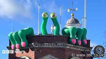 Monster trail takes over town centre for Halloween