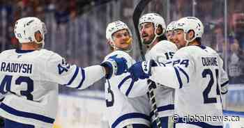 Energized Leafs continue hot roll with 7-2 win