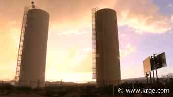Water storage tank damaged in Socorro County, impacting area's water supply