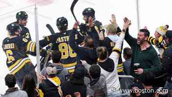 Bruins extend points streak to 8 games with 6-4 win over Sharks