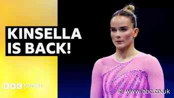 Kinsella nails floor routine in all-around final