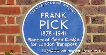 Blue plaque honours the man who shaped London's iconic Tube network