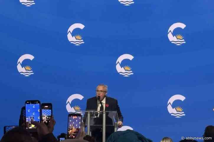 Doerkson set to become B.C. premier after projected Conservative majority win