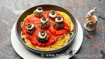 Gruselige Spaghetti mit Augen: Das Halloween-Rezept für eine schaurige Feier