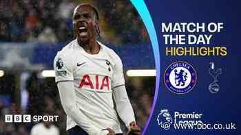 Spurs clinch rare Stamford Bridge win as Palmer sent off