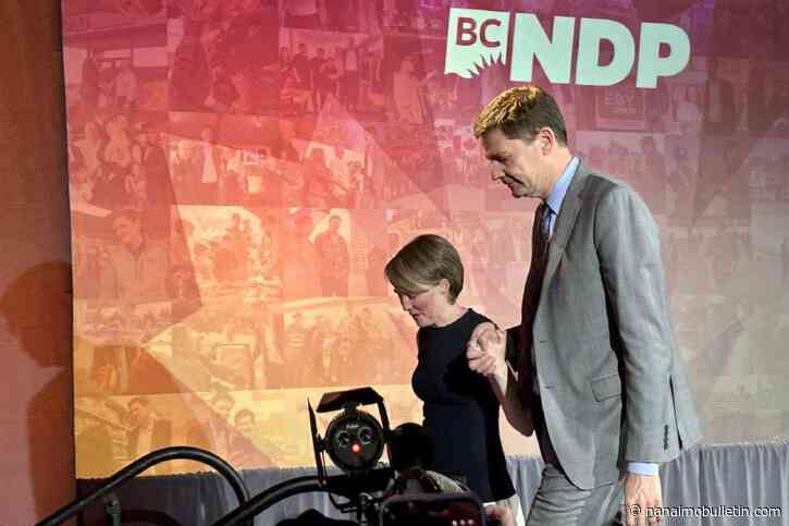 David Eby steps down as B.C. NDP leader after party loses election